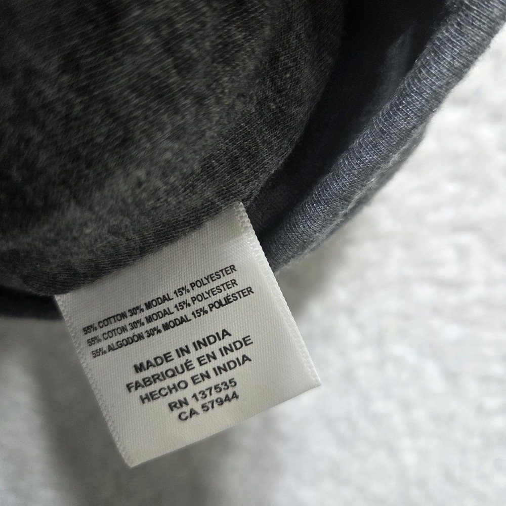 Mizzen Main Vest Mens Size Xl Full Zip Belson Quilted Jacket Gray Golf View 5